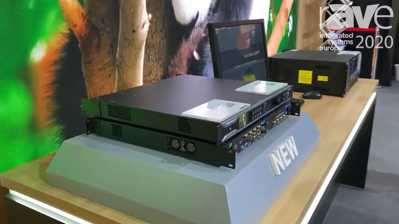 ISE 2020: NovaStar Tech Showcases the HDR Master 4K Video Processor for LED Video Walls