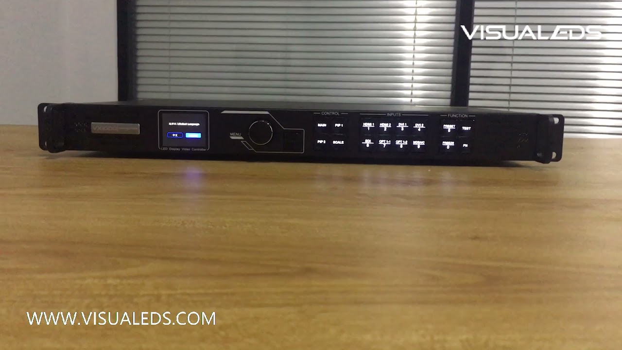 Novastar VX1000 All-in-one LED controller Introduction and Power on