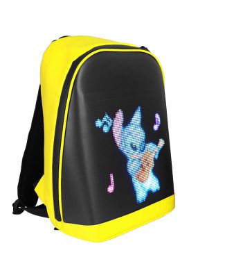 wifi control Smart human Walking advertising Led backpack custom DIY dynamic LED display Backpack