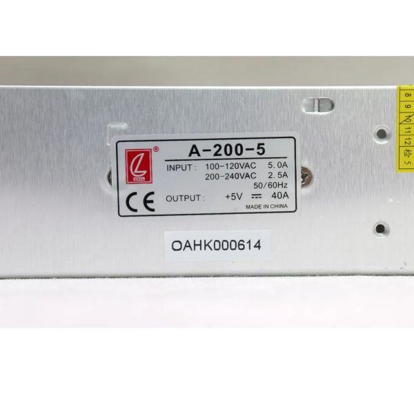 5V40A 200W (A-200W-5) LED Power Supply CE Aprroved - Image 4