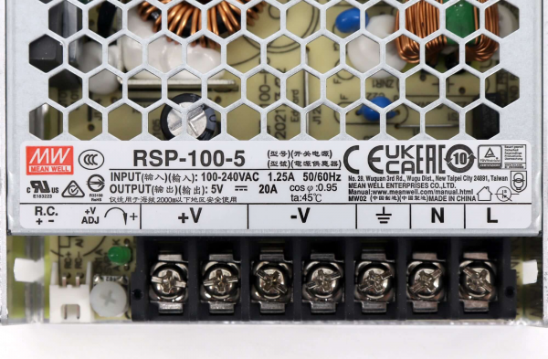 Meanwell RSP-100-5 LED Screen AC/DC Power Supply - Image 3